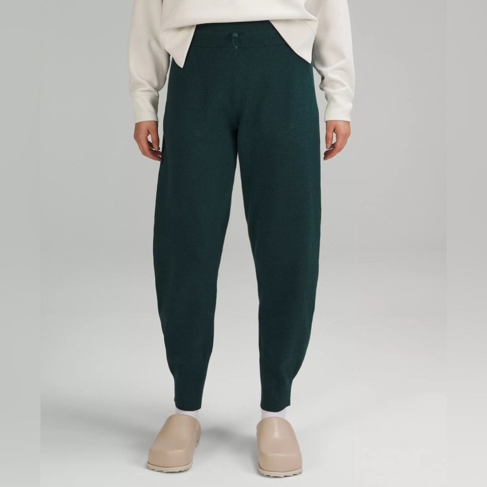 Lululemon Cotton-Cashmere Knit Joggers (NWOT)